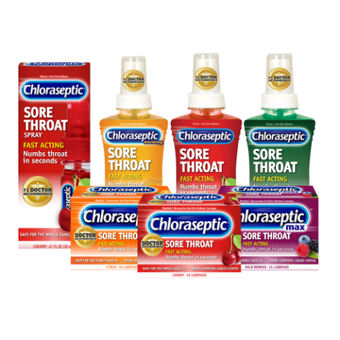 Chloraseptic Family Shot