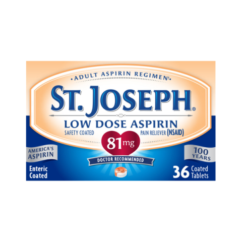 St Joseph's low dose aspirin